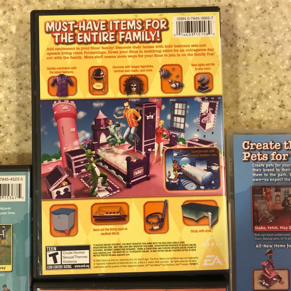Sims Expansion Packs (4) PC-CD - Picture 8 of 10